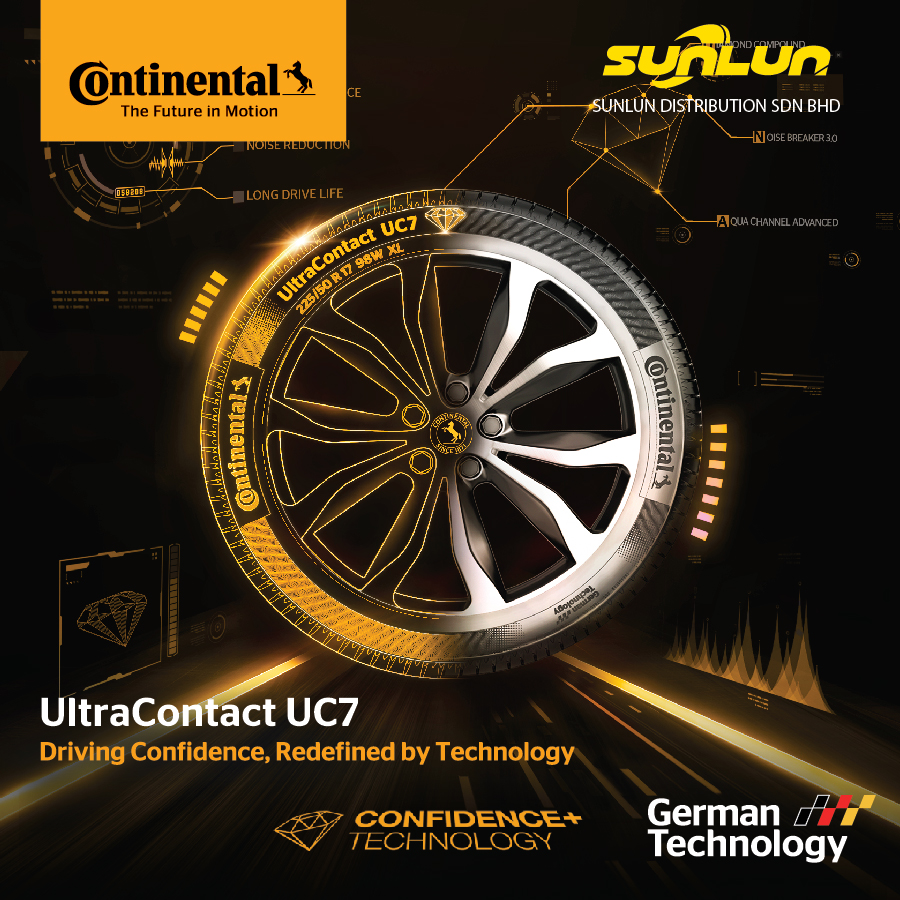 Continental UltraContact UC7 Passenger TyreSarawakSUNLUN